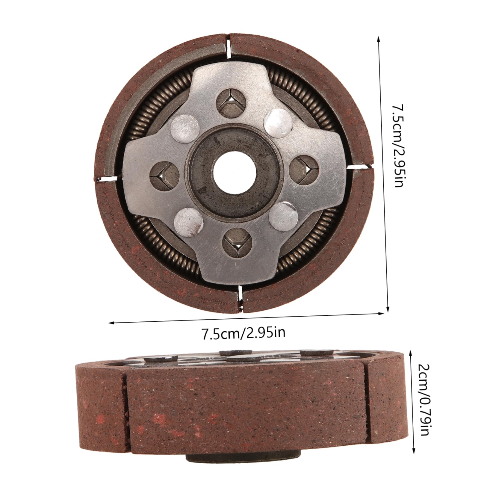 balacoo Efficient Mini Tiller Clutch Fit for Garden Tiller Small Hand Walk-Behind