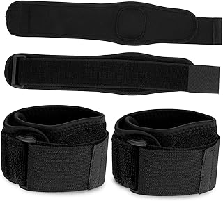 BESPORTBLE 4 Pçs Cotoveleiras Cotoveleiras Para Homens Para Cotovelo De Tênis Suportes Atléticos Para Homens Cotovelo Para Esportes Suporte De Cotovelo Para Jogadores De Golfe Cinta De