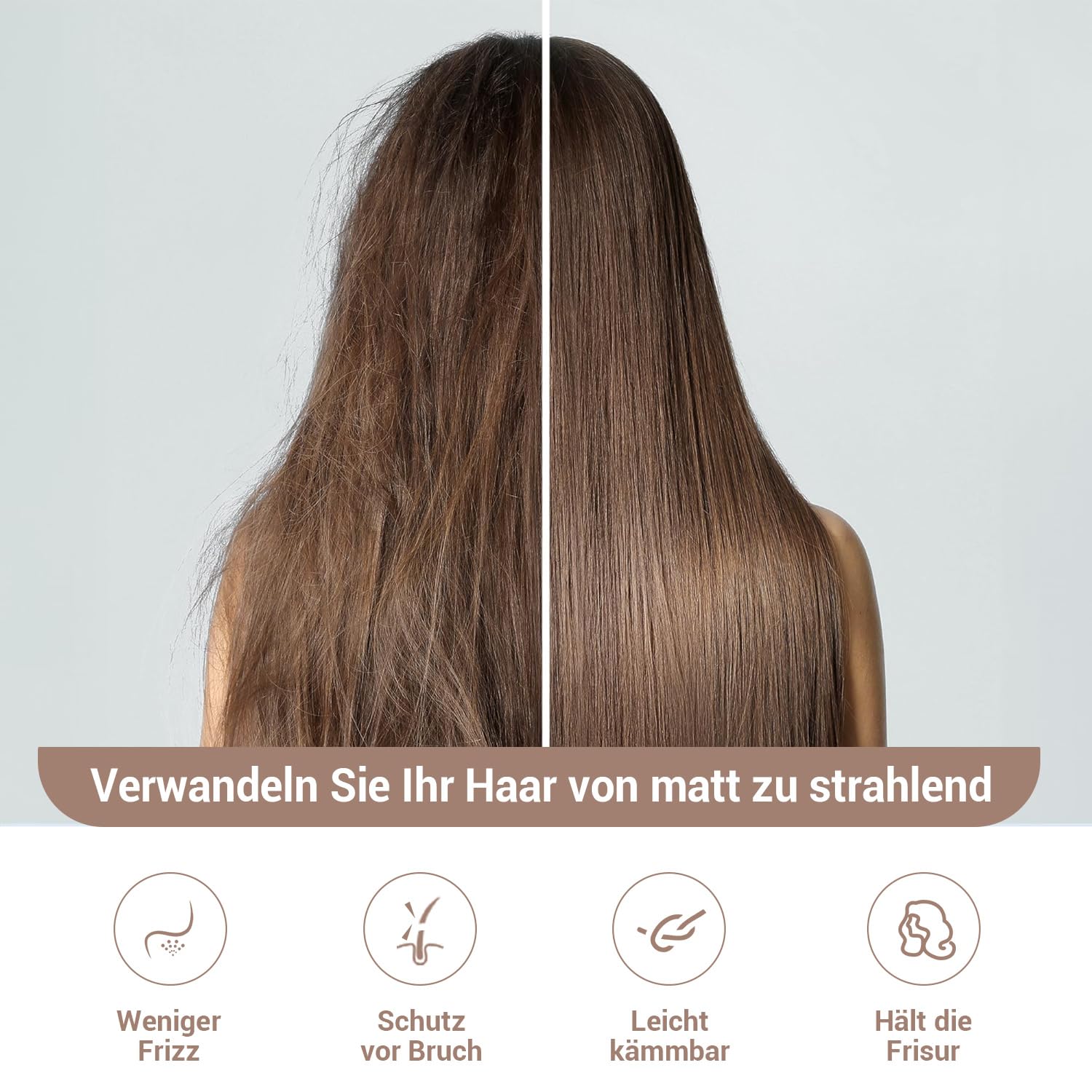 ‌LaCourse Rutschfeste Verstellbare Echte 22 Momme 100% Maulbeerseiden-Seidenhaube zum Schlafen, Doppellagige Seidenhaube für optimale Haargesundheit, Karamell