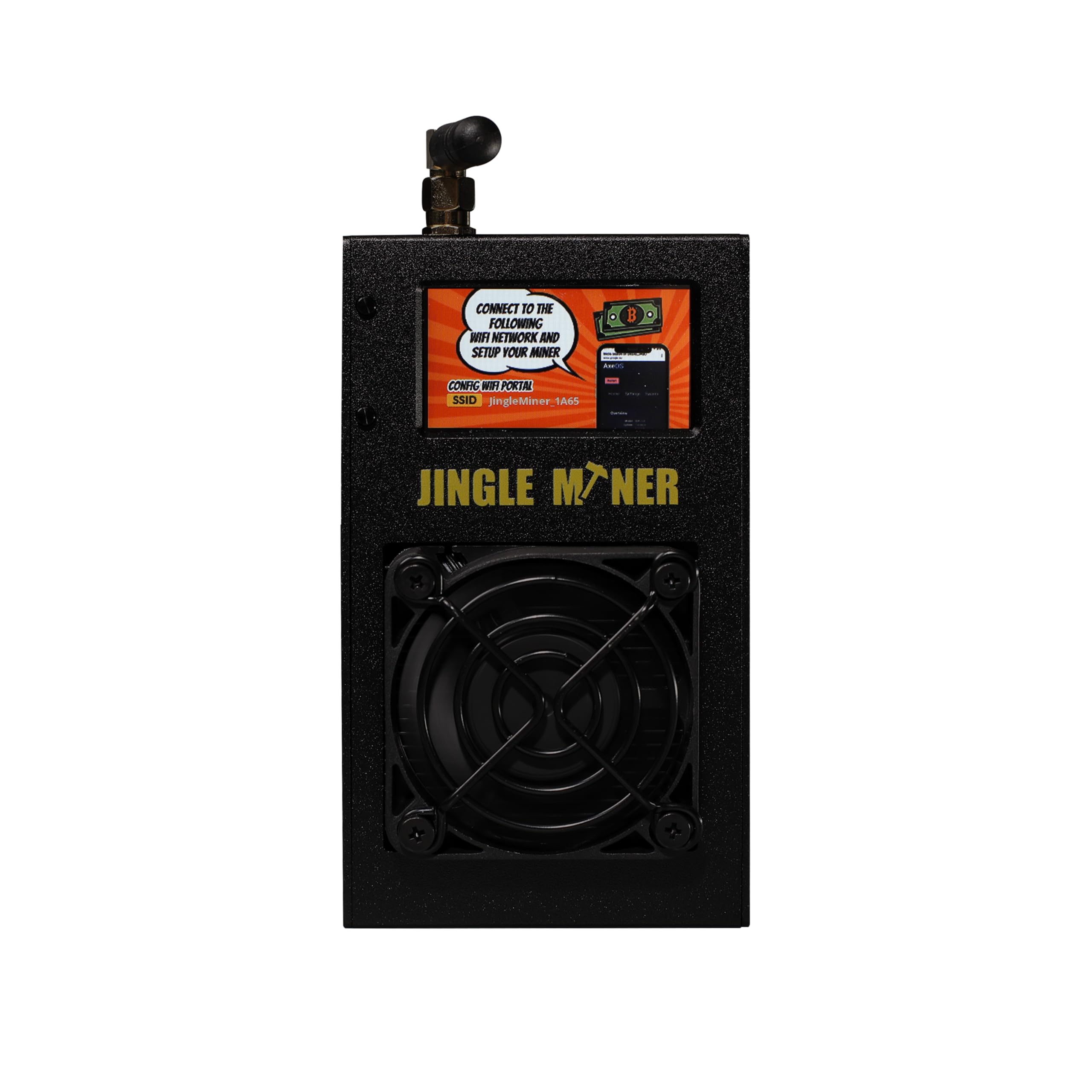 Bitcoin Home Miner BTC Solo Lite Black Edition with BM1370 ASIC Chip 1.2Th/s ...