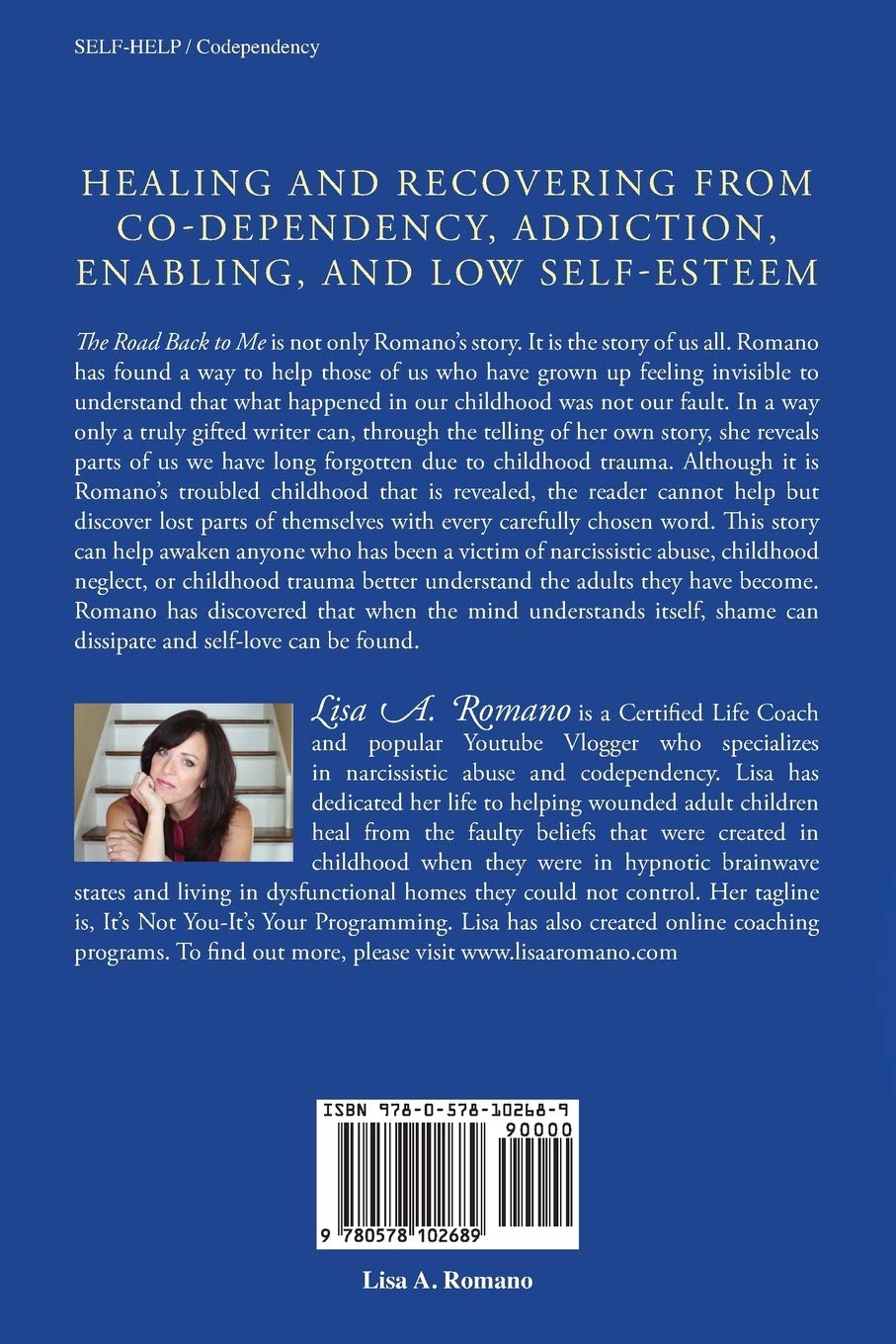 The Road Back to Me: Healing and Recovering From Co-dependency, Addiction, Enabling, and Low Self Esteem.