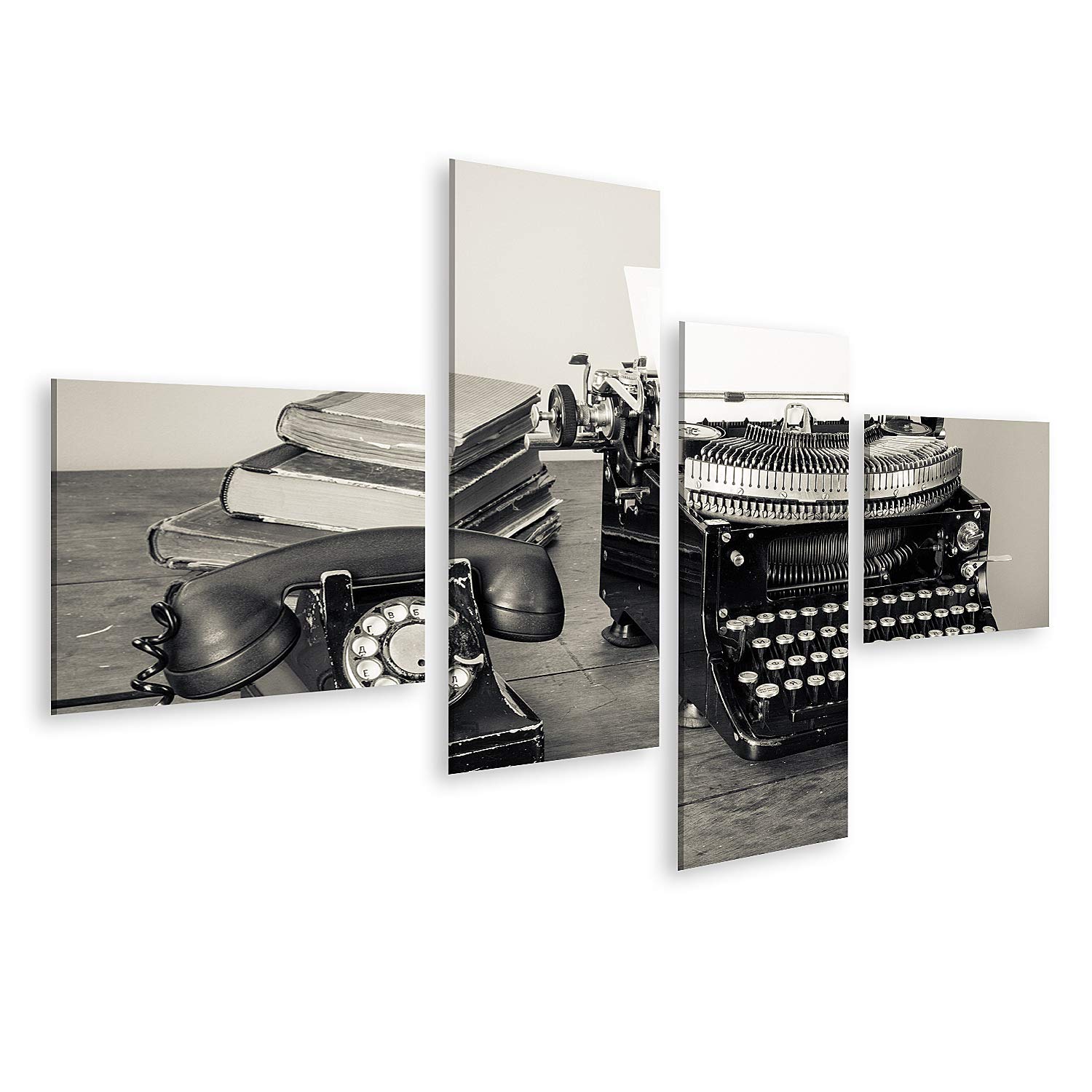islandburner Tableau imprimé sur toile vintage pour matériel de bureau GarG-4LPx