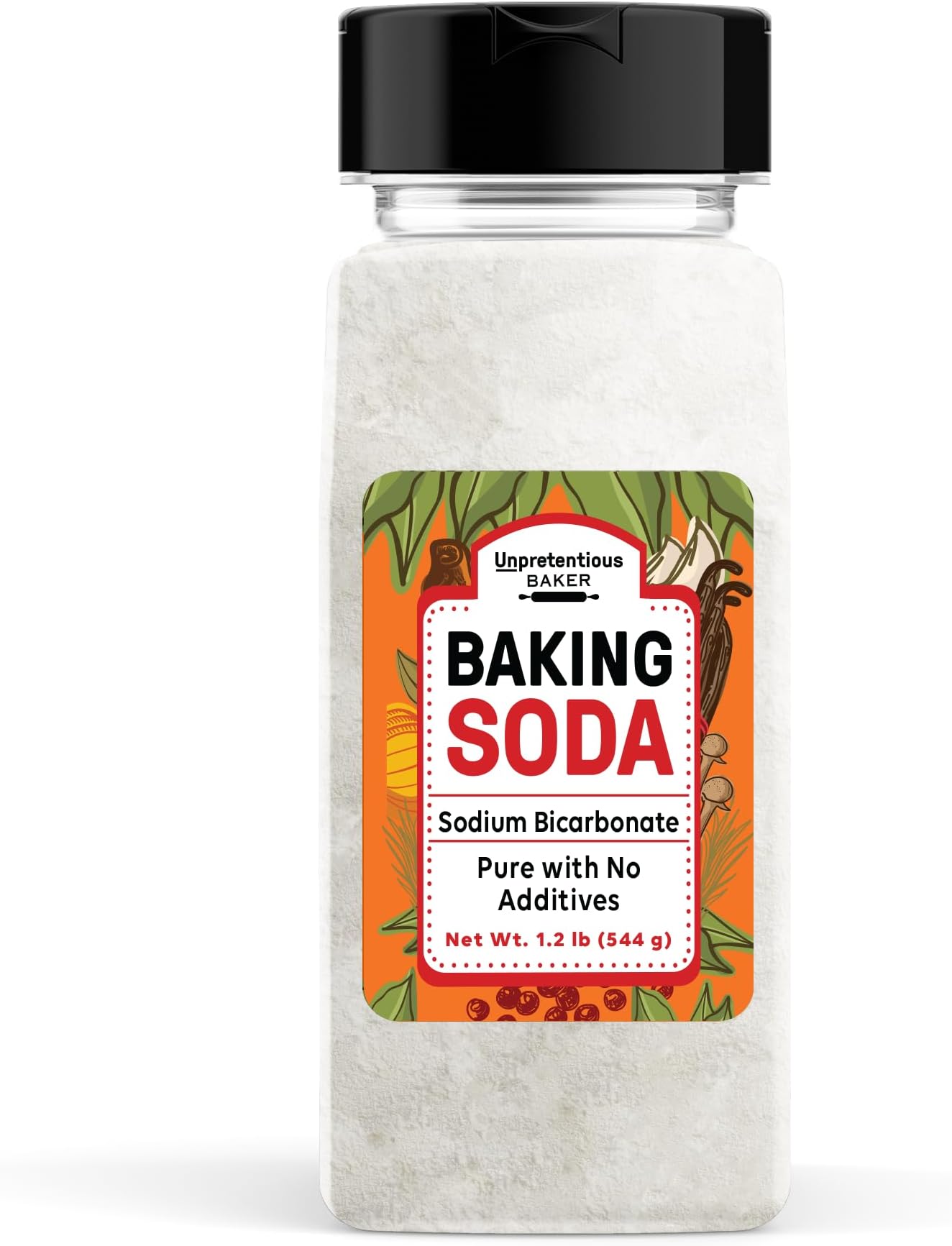 - Baking Soda, 2 Cups, Natural Leavening Agent, Convenient Dual-Purpose Shaker Lid (19.2 Ounce)