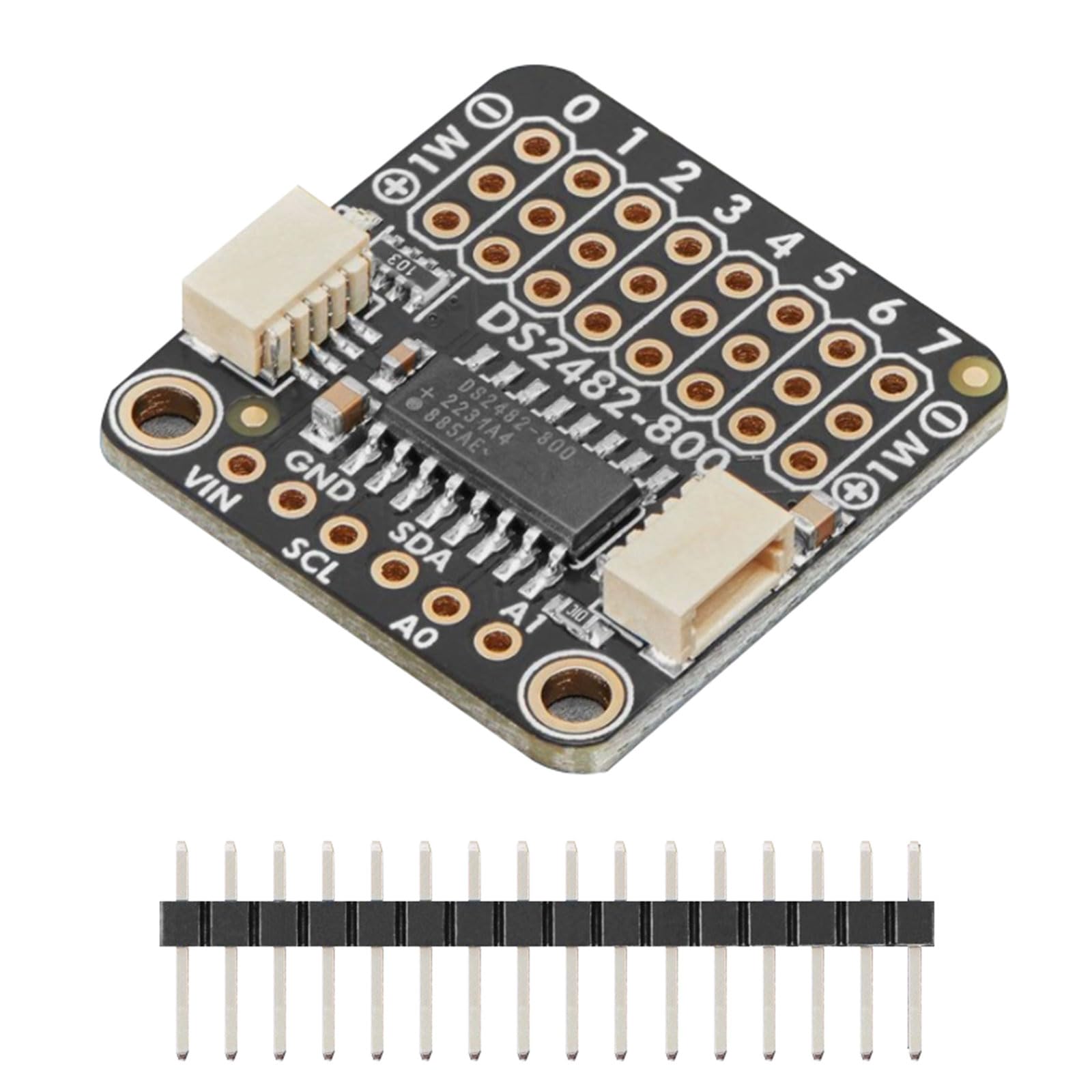 8-K-1-Draht-Entwicklungskomponente, flexible I2C-Adresse, breite Anwendung, Drahtsteuerung