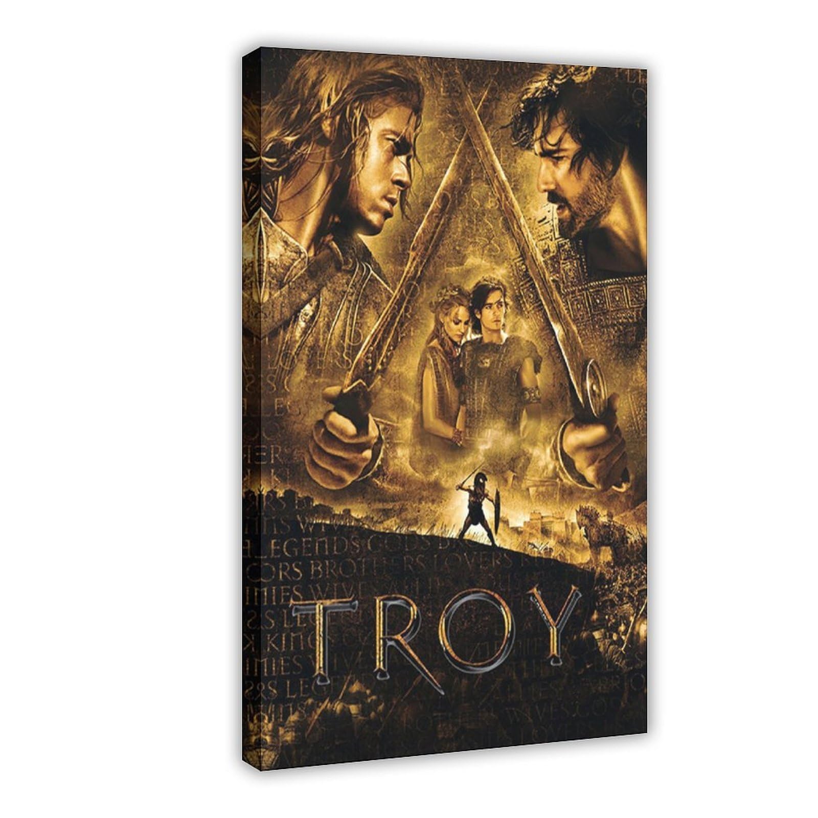 PHTHDB Troy Movie Poster (2) Canvas Poster Bedroom Decor Gift