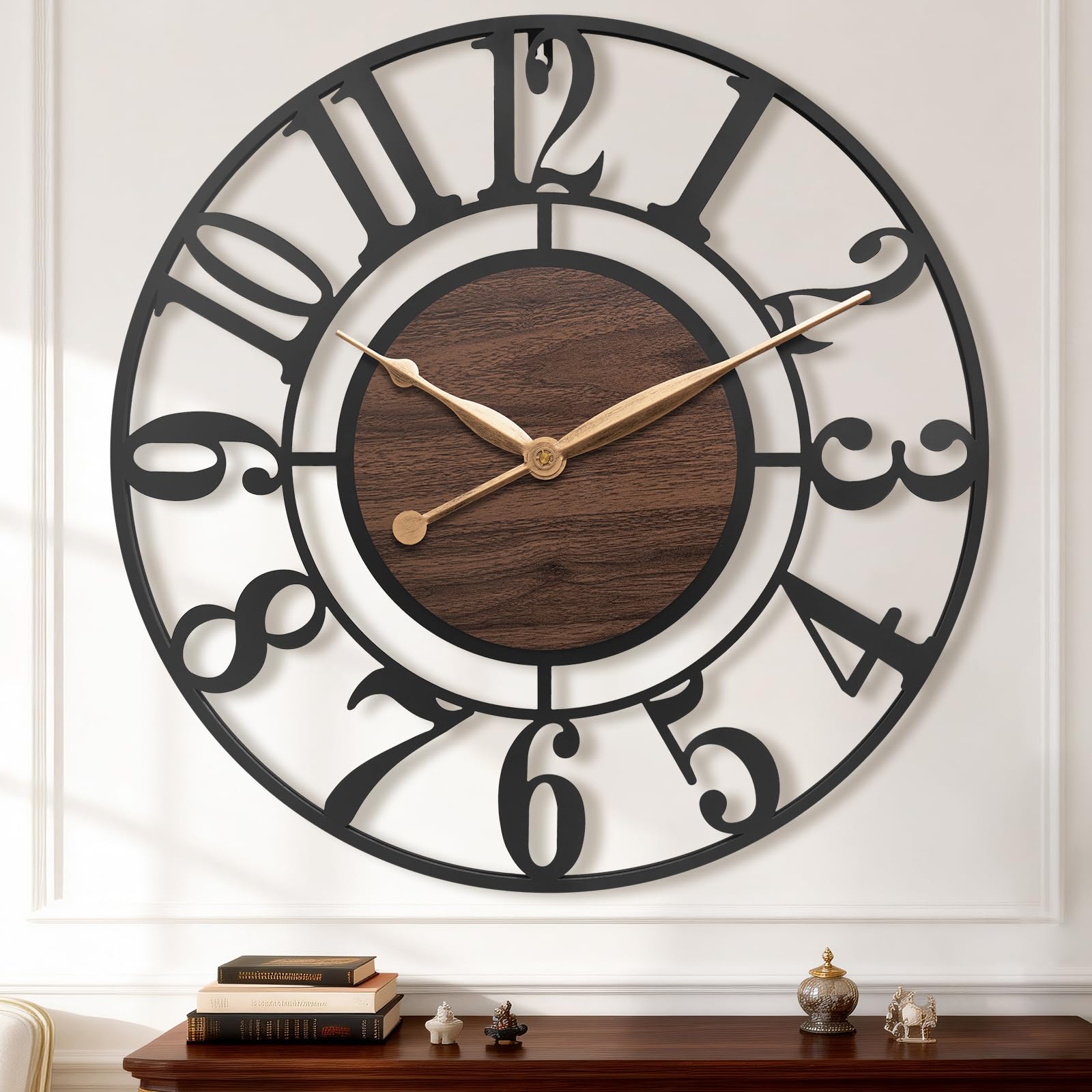 MuZi famlily 14 Inch Wall Clock