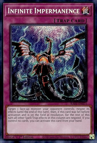 Infinite Impermanence (Secret Rare) - RA01-EN075 - Secret Rare - 1ª Edición