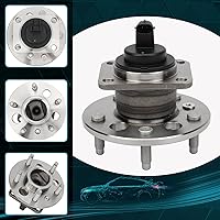 Vista 3 de IRONTEK Buje de rueda trasera y conjuntos de rodamientos 512003x2 se adapta a Chevrolet para Malibu para Buick para Cadillac para Oldsmobile