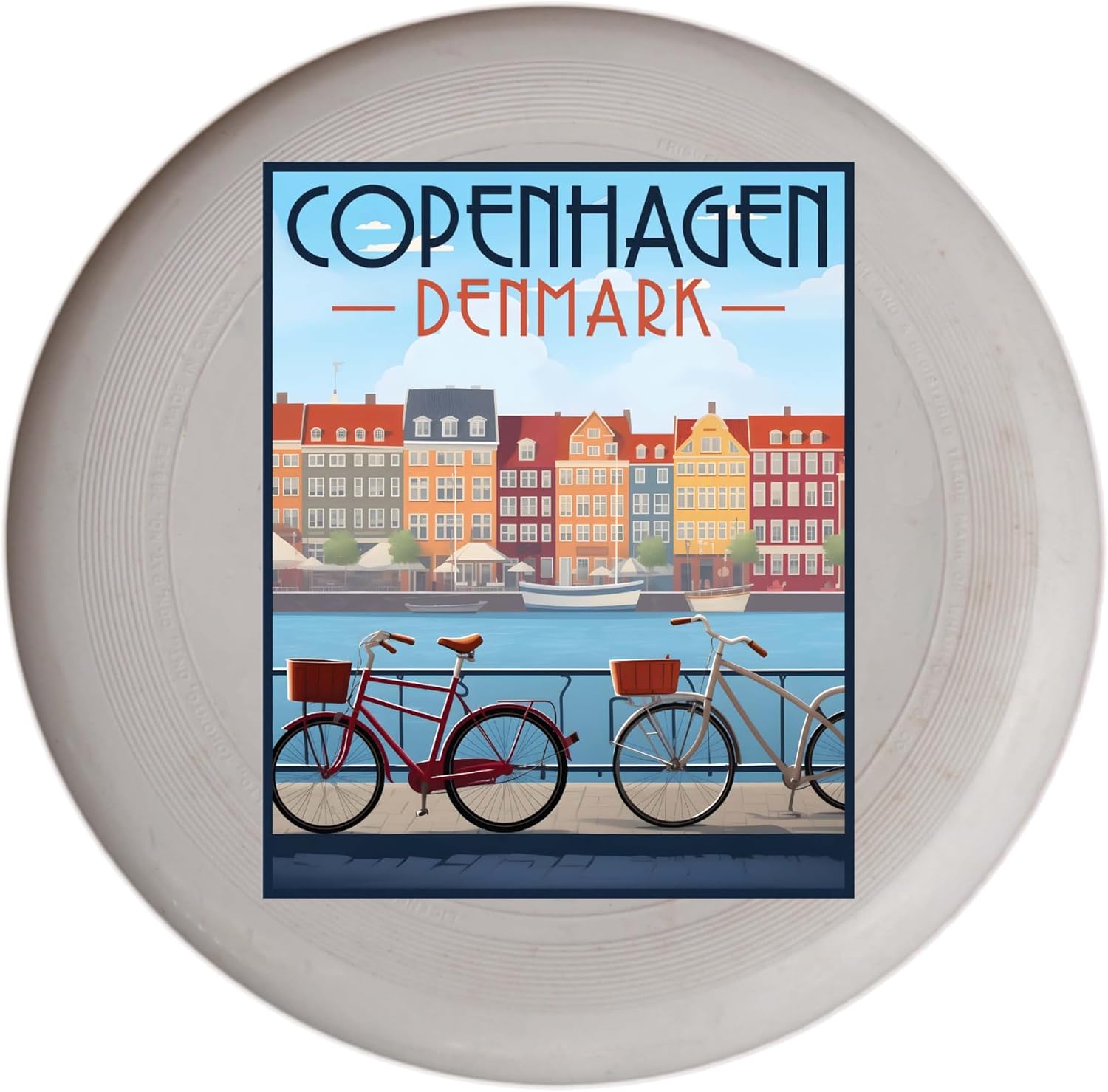 Copper Mountain Colorado Design B Souvenir Flying Disc 4-Pack