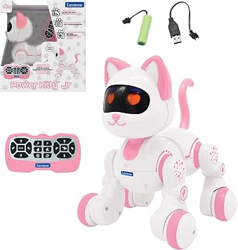 Lexibook Power Kitty Jr. - Robot Chaton Interactif et Programmable