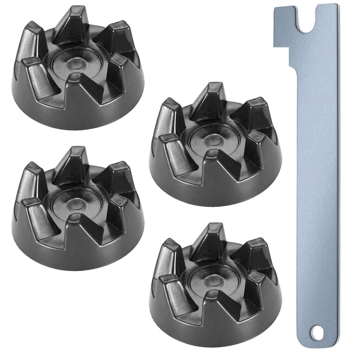 Lot De 4 Coupleurs Pour Blender KitchenAid - Compatible KSB52, KSB5 - Avec Clé De Montage