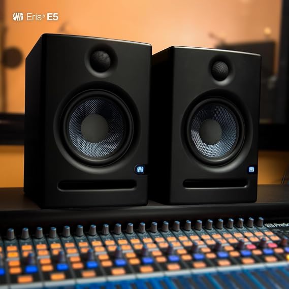 PreSonus Eris E5 Pair 2-Way 5.25 Near Field Studio Monitors