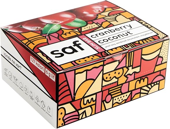pure Cranberry coconut Slim Bar 40 gr x 12