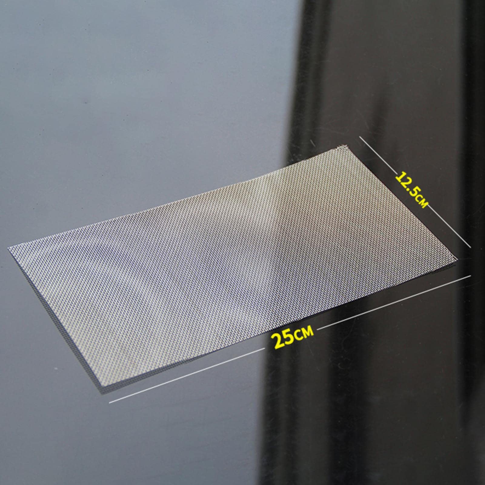 Auto Stoßstangengitter Reparatur Mesh Auto Stoßstange Edelstahl Metall Reparatur Mesh Plastic Riss Reparatur Loch Reparatur Mesh Silber Gewicht ist