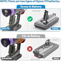 ASUNCELL 3900 mAh V11 Akkumulátor Dyson SV14 Porszívókhoz - 25.2V Csavaros Típus Absolute Complete Fluffy Modellekhez - Szűrővel és Kefével 2