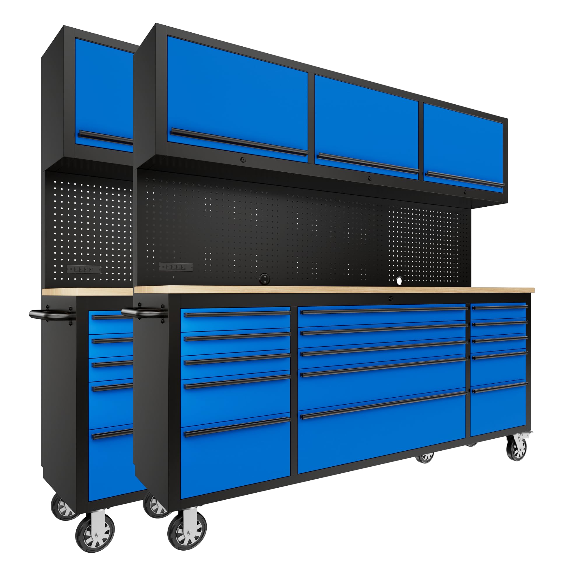 CHETTO C 72-Inch Tool Chest with Wheel Lock 15 Storage Drawers 3