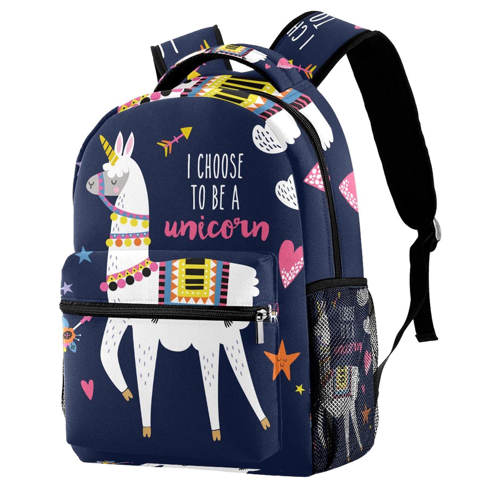 Sac à dos motif nuages multicolore au design original et ergonomique - 7