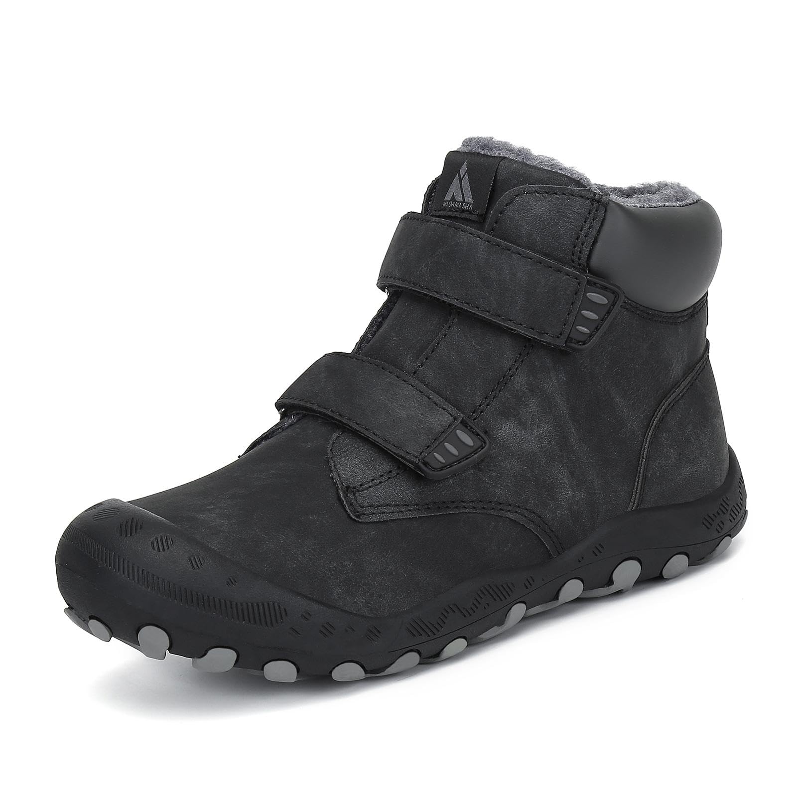 Mishansha Kinder Winterschuhe | Warm gefüttert, Rutschfest