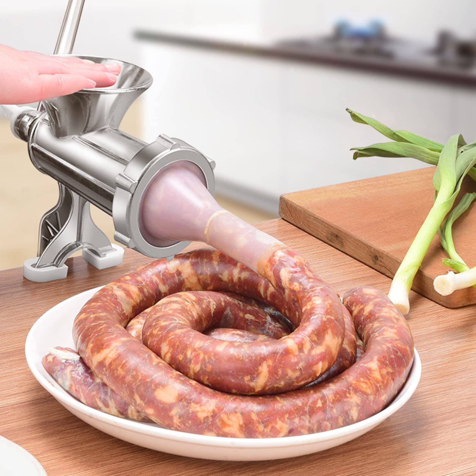 Amazon｜ミンサー ひき肉器 手挽きミンサー 腸詰め機 家庭用