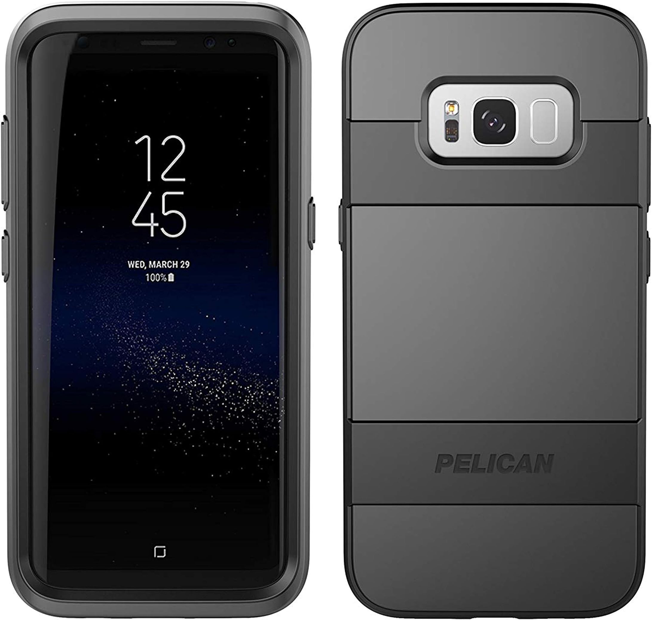 Pelican Voyager Samsung Galaxy S8 Active Case (Black)