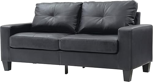 Miniatura 4 de Glory Furniture Sofá modular de piel sintética Newbury en color gris