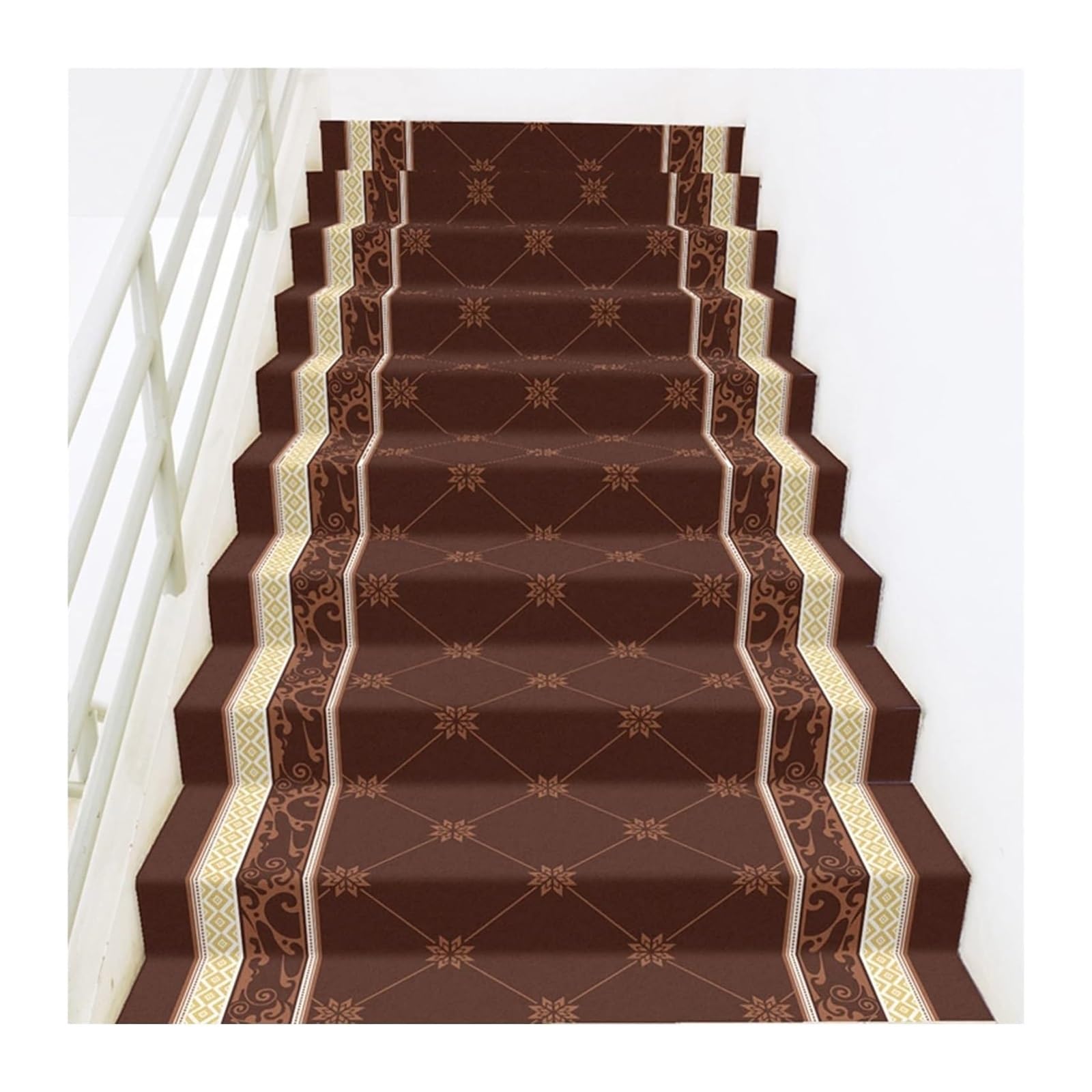 Alfombra autoadhesiva antideslizante para escaleras interiores y decoracion de terrazas