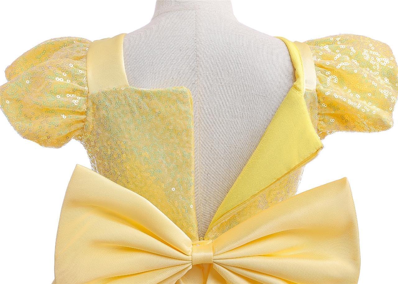 Dressy Daisy Toddler Little Girls Princess Fancy Dress Halloween Costume Birthday Party Gown with Accessories Size 2T to 10 - Image 6