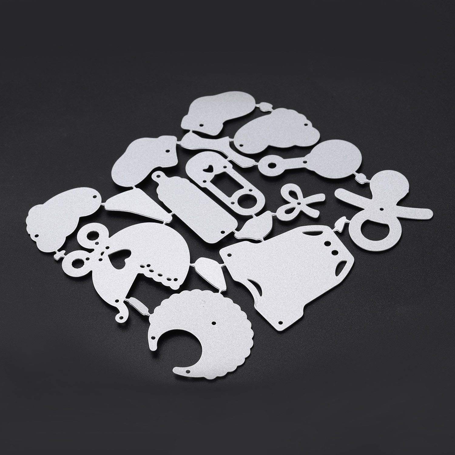 Taglio di metallo muore stencil gatto per Album Scrapbooking fai-da-te