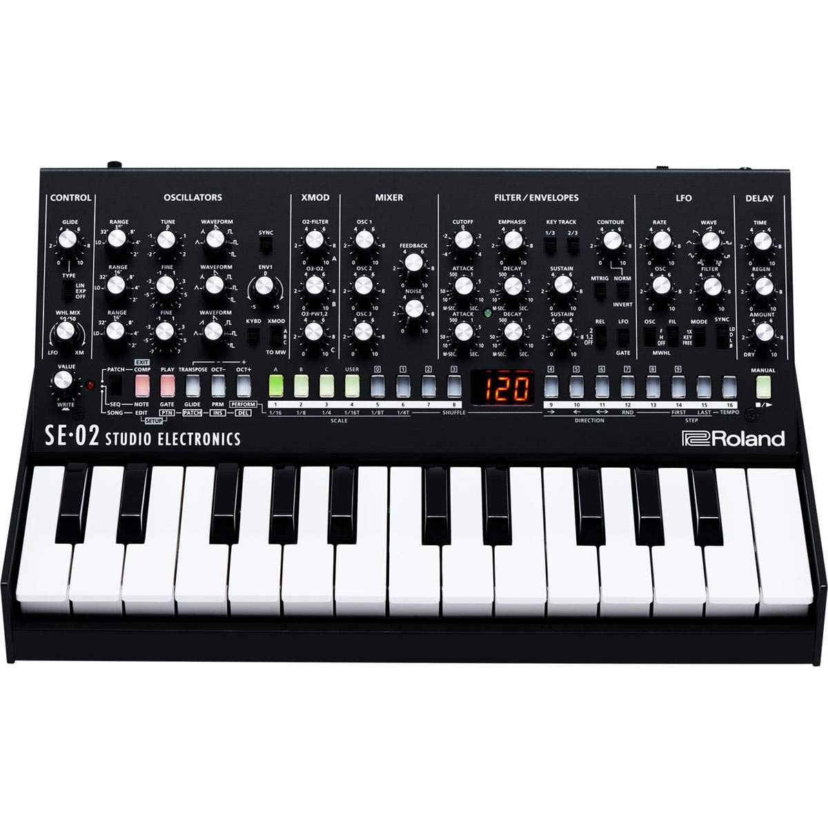 Amazon.co.jp: Roland Boutique アナログシンセサイザー SE-02 : 楽器