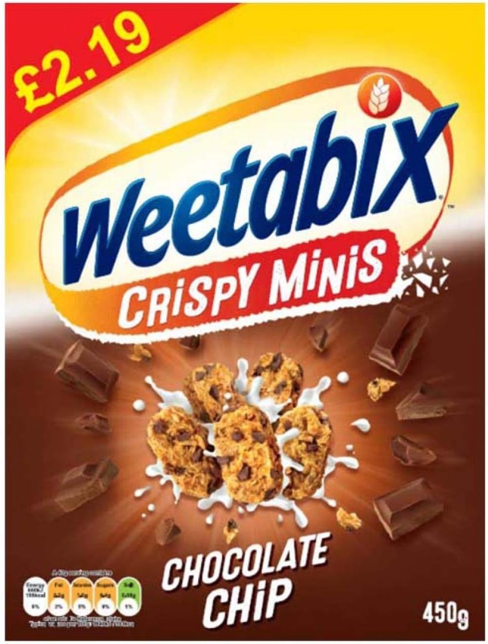 Weetabix Crispy Minis Chocolate chip 450g
