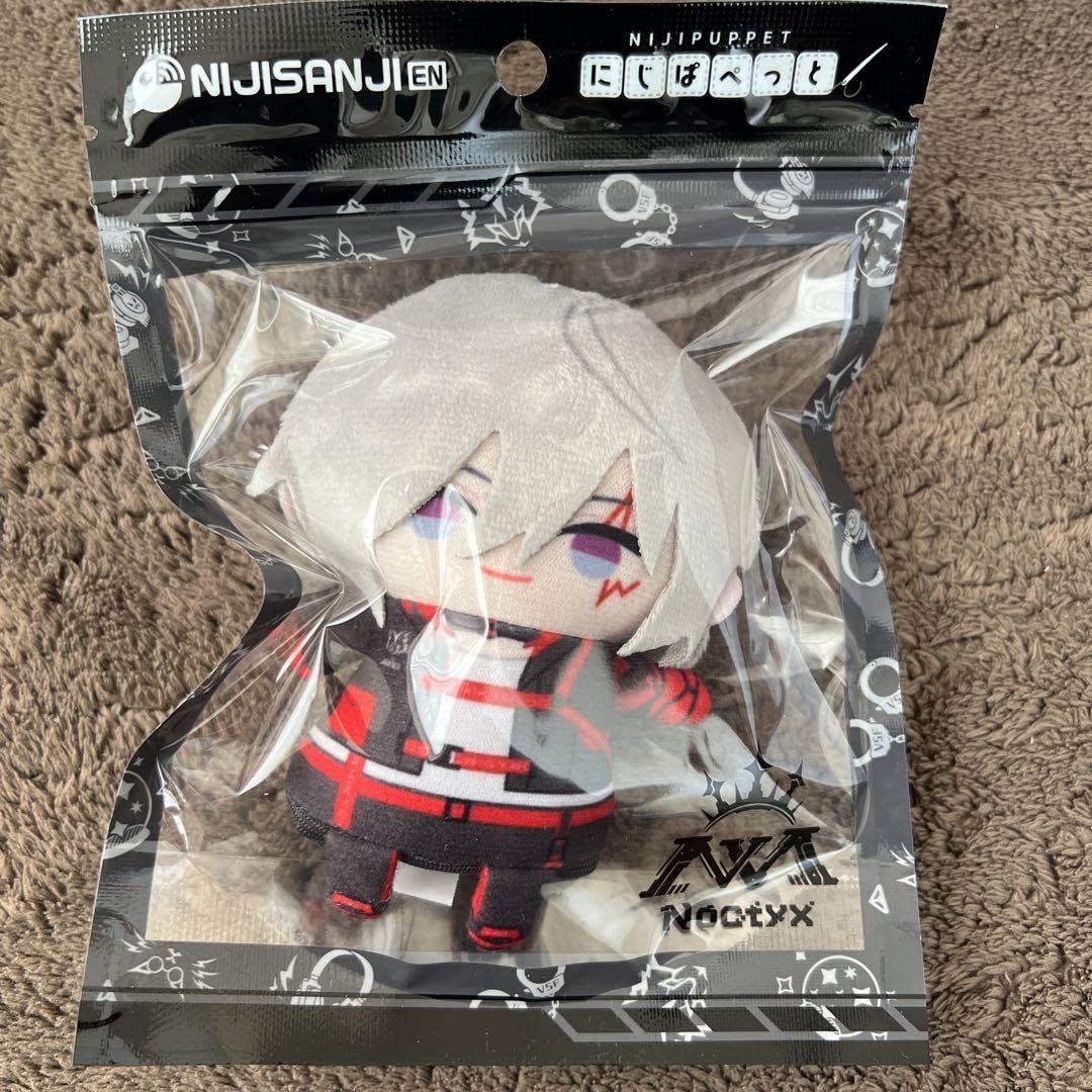 にじさんじ にじぱぺっと en Noctyx Noctyx with Cat】ぬいぐるみマスコット｜にじさんじ