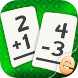 Addition Und Subtraktion Flash-Karte Quiz Und Spiel-Spiele Für Kinder Im Kindergarten, 1. Und 2. Klasse