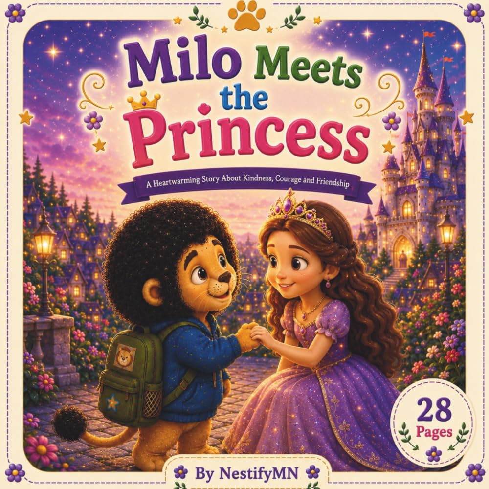 Milo Meets the Princess: A Heartwarming Story About Kindness, Courage, and Friendship (Milo's Magical Adventures)