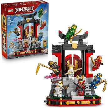 Lego 71866 Ninjago Ninja Character Display (15th Anniversary Model) Toy for | Toy Birthday Present Blocks 14 15 16 Middle Sch