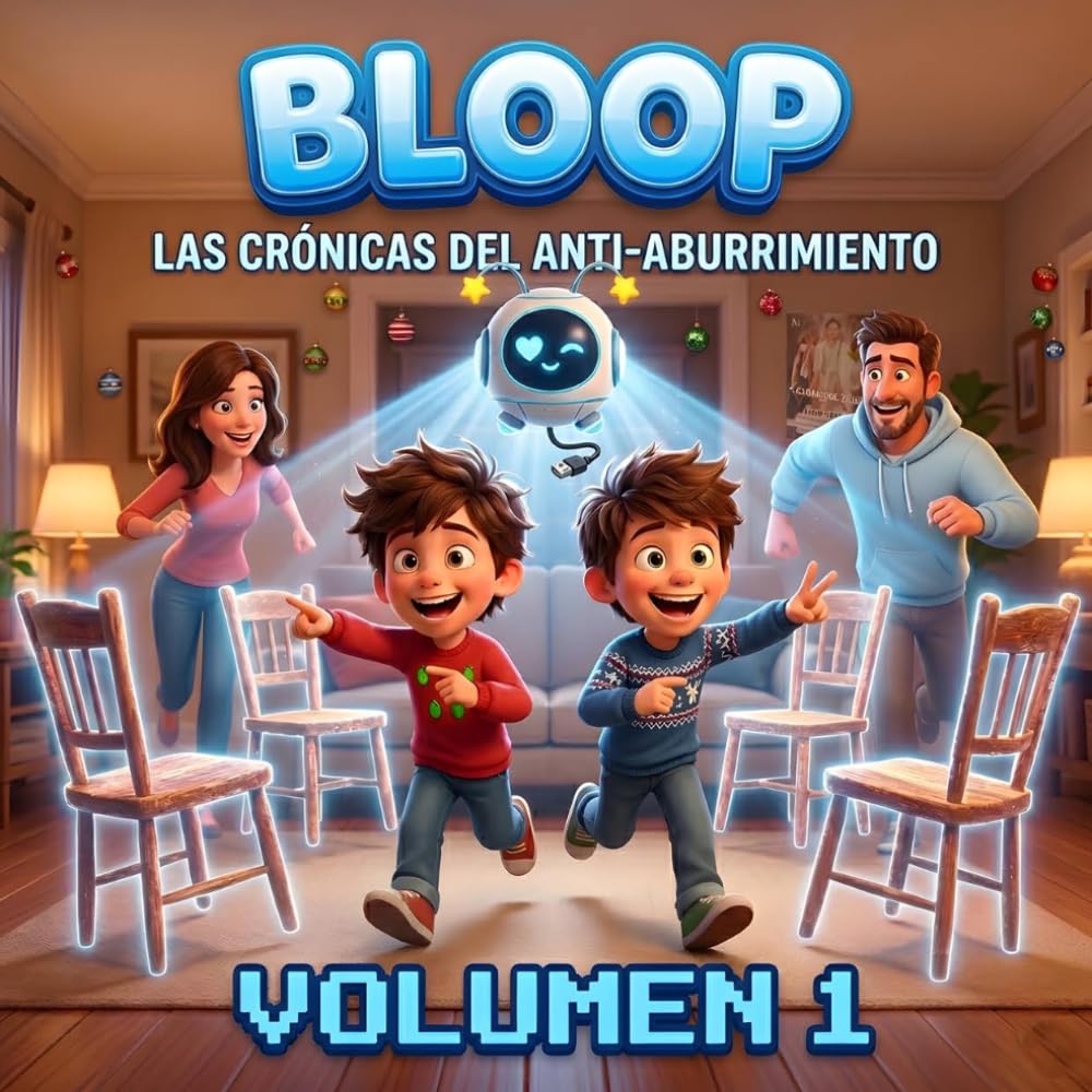 Bloop: Las Crónicas del Anti-Aburrimiento - Volumen 1: La Misión de las Sillas Invisibles: Un cuento interactivo para desconectar del WiFi y reconectar en familia (Colección "Las Crónicas de Bloop").