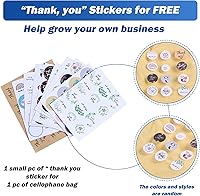 Vista 3 de 300 bolsas de celofán resellables transparentes grandes de 9 x 12 pulgadas para productos de embalaje, bolsas de regalo de plástico autosellantes