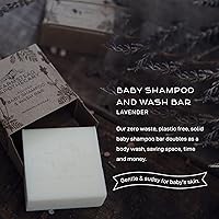 Vista 2 de Farmstead Apothecary Champú y barra de lavado para bebés 4.5 oz