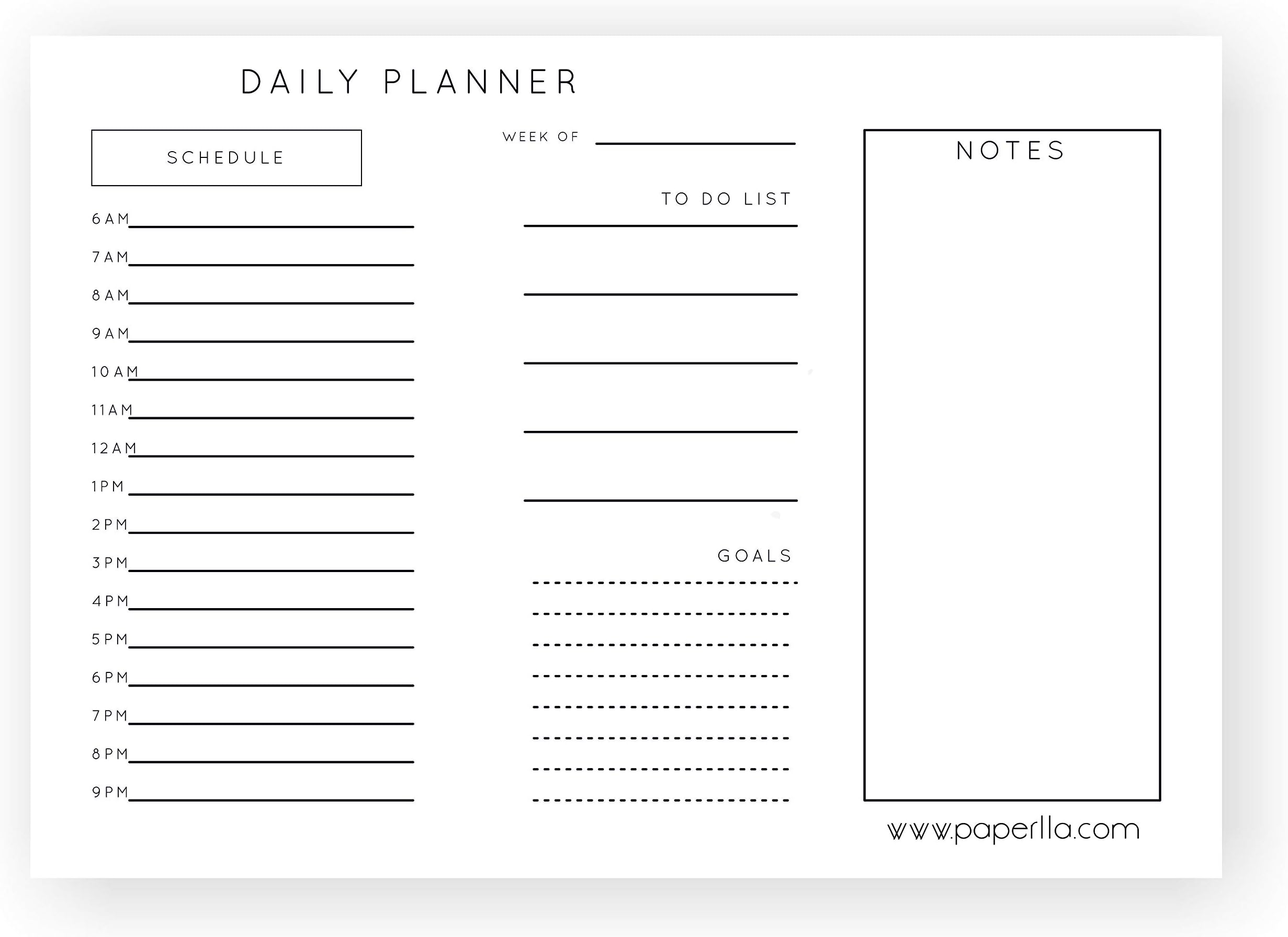 COI PLANNER Daily A4 Notepad/Elegant Writing Pad Goal Schedule To Do List Notes Diary Work Home Office Going Men And Women