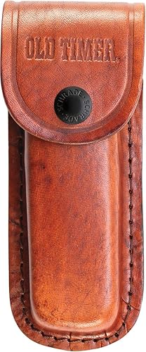 Miniatura 2 de Schrade Old Timer 25OT Hunter - Navaja de bolsillo tradicional plegable de 9.3 pulgadas con 2 cuchillas SS de alto carbono, mango ergonómico y funda