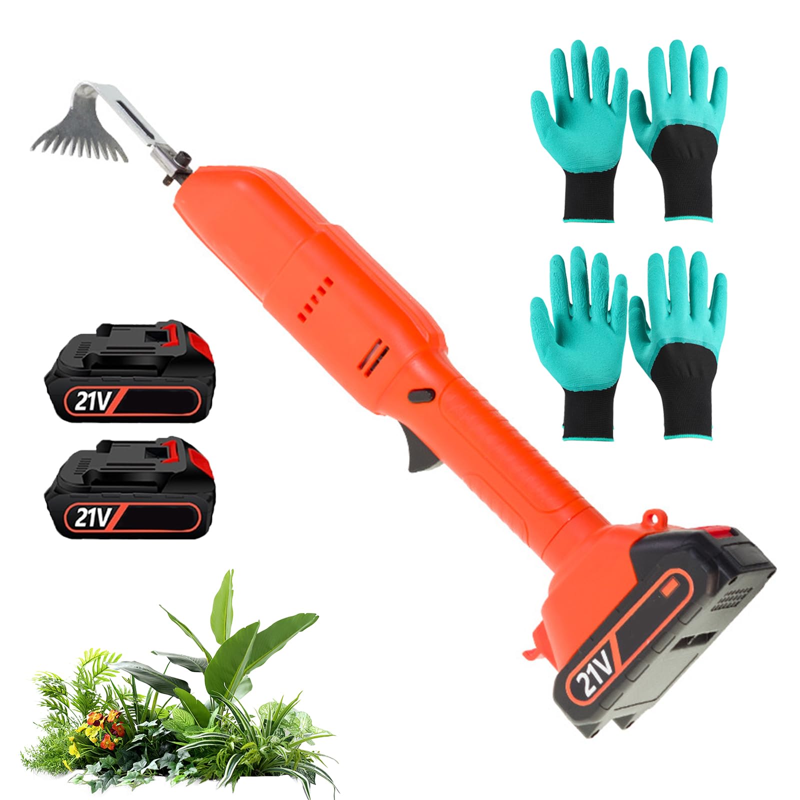 Désherbeur sans fil portable pour entretenir facilement votre potager de maison