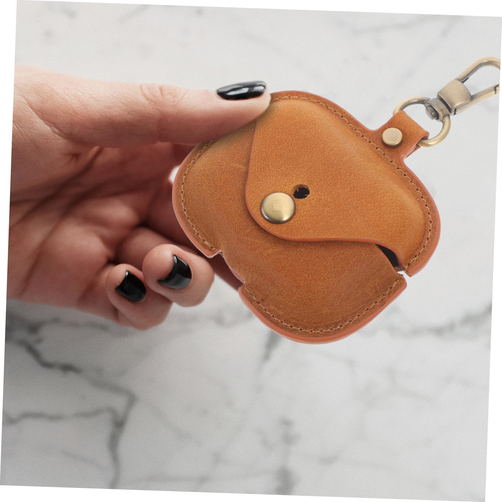 Angoily 3piezas Funda De Inalámbrica para Auriculares Protector Elegante y Práctico para Compatible Actividades Color Marrón