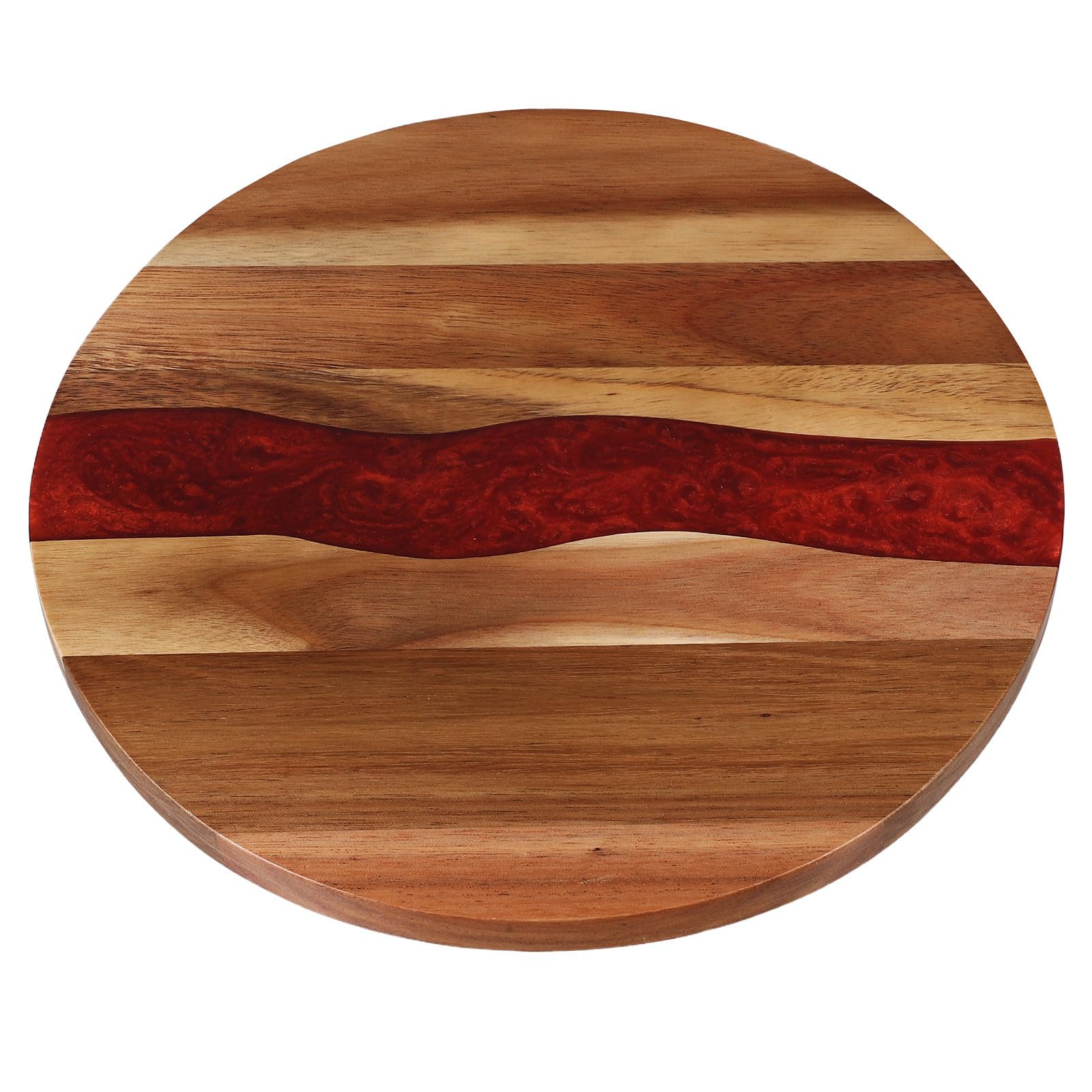 Tabla de cortar resistente de madera SHINEOFI, fácil de limpiar para tus recetas diarias