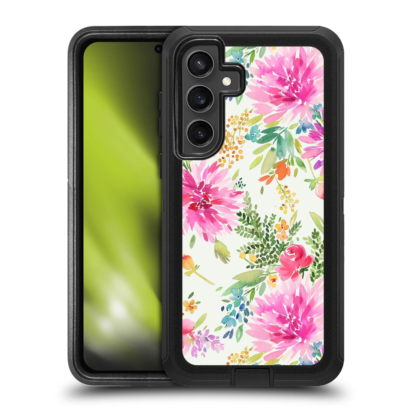 Coque Samsung S24 FE Ninola Dahlias antichoc rigide - 8