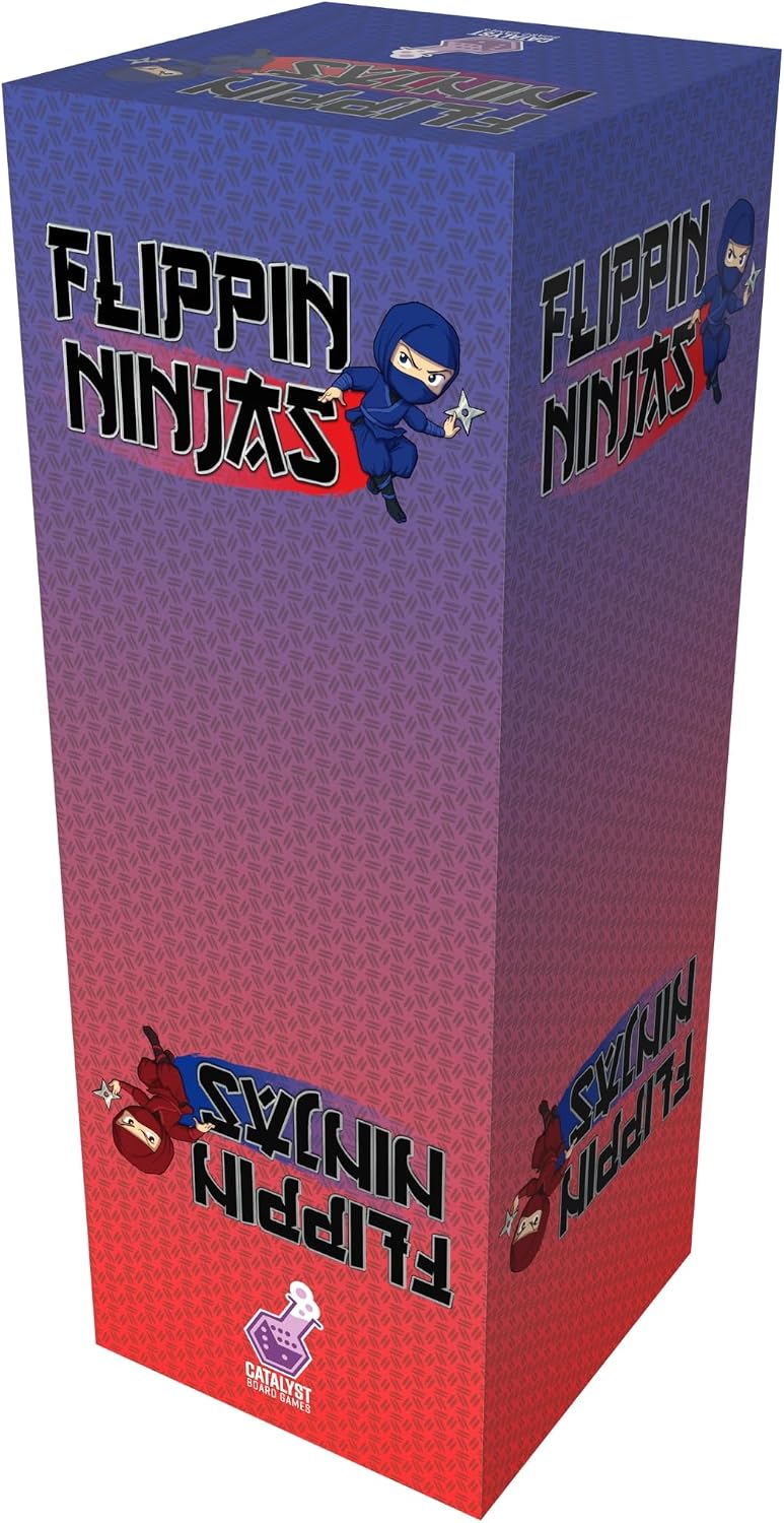 Catalyst Game Labs Flippin Ninjas - Fast-Paced Game of Stealth, Strategy, and Memory