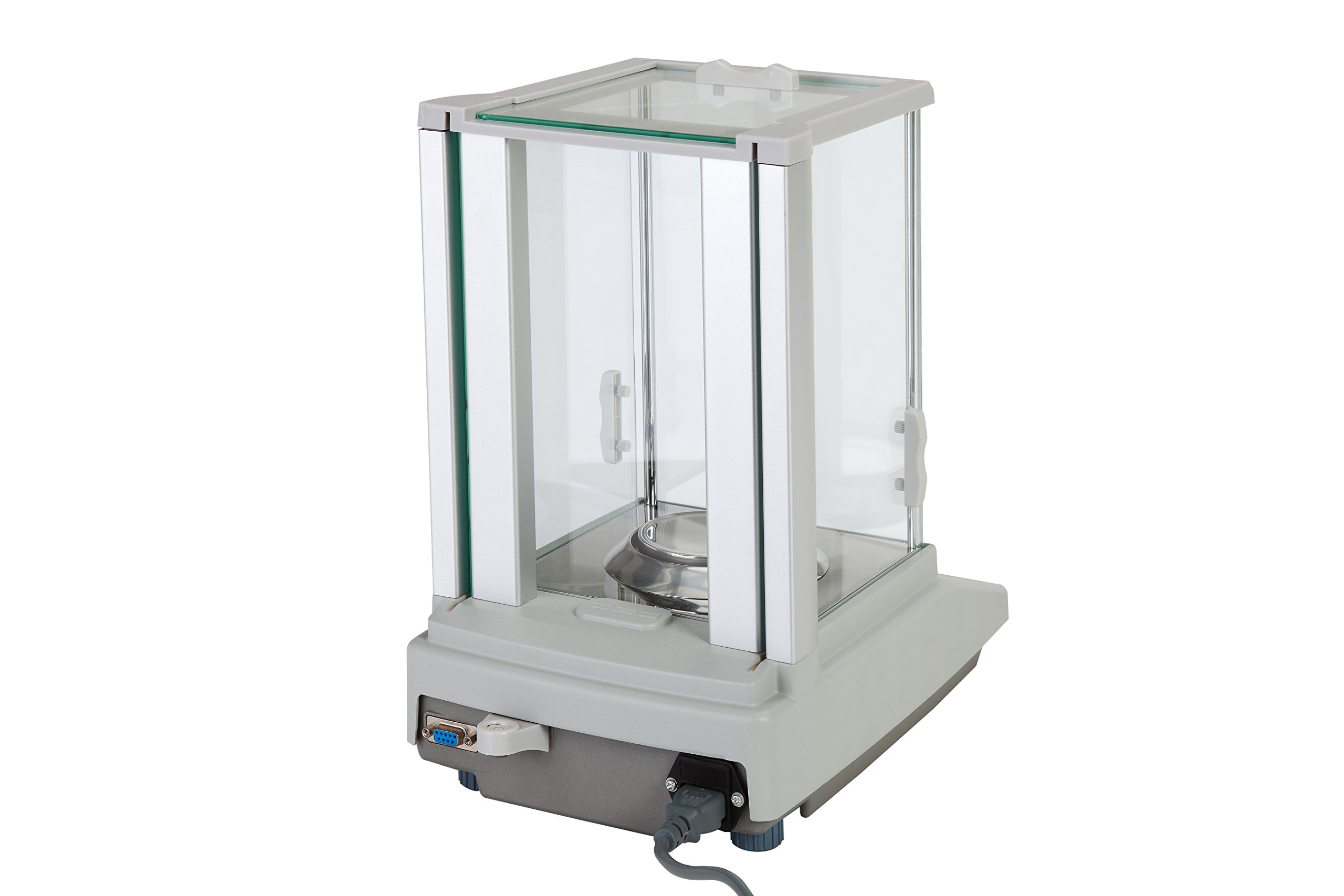 DZD DF124 Analysenwaage 0,0001g bis 120g mit Kraftkompensationssensor, Laborwaage