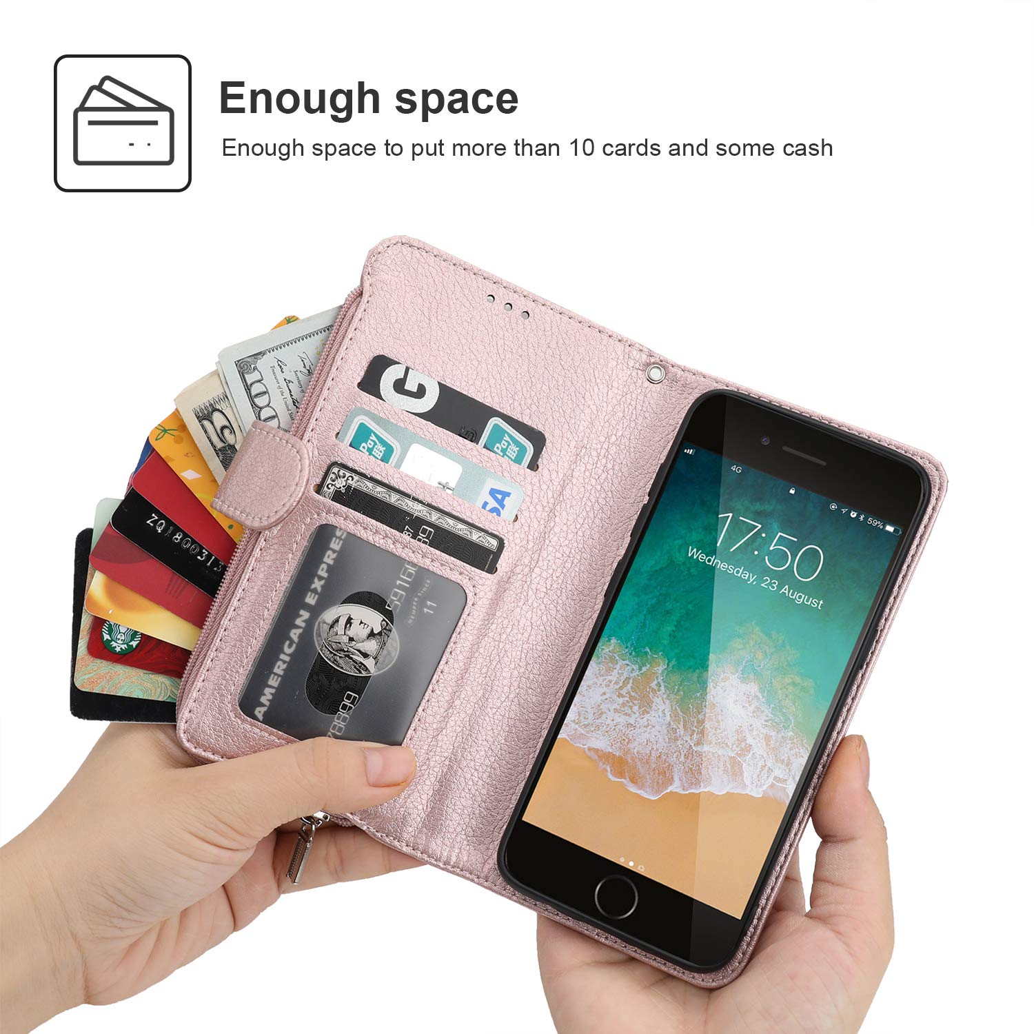 Eastwave アイフォン SE 2022 第3世代 ケース 手帳 財布型 i Eastwave アイフォン iPhone SE 2022 第3世代