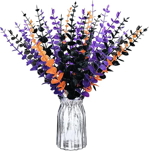 Yinder Tallos de eucalipto, ramas de eucalipto artificiales, tallos de hojas falsas, plantas de decoraciĂłn de Navidad para fiestas, bodas, flores, Yinder Tallos de eucalipto, ramas de eucalipto artificiales, tallos de hojas falsas, plantas de decoraciĂłn de Navidad para fiestas, bodas, flores,