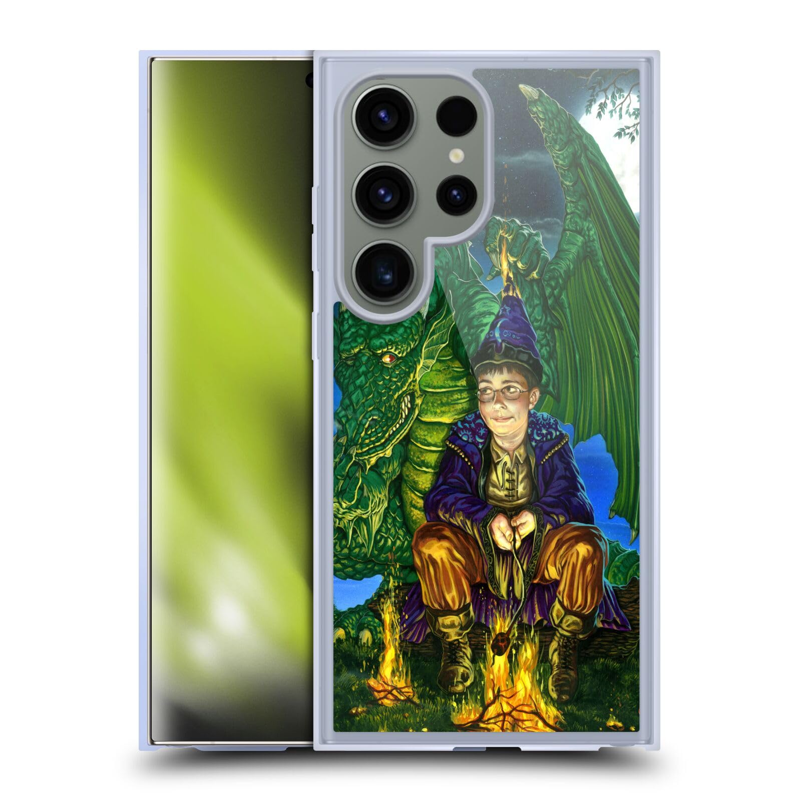 Eviter Rayures Coque Samsung S24 Ultra Antichoc MagSafe Dragon