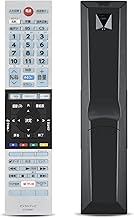TV Remote Control CT-90485 for TOSHIBA 東芝 Regza Remote Control Toshiba TV Remote Control regza Remote Control CT-90485 Compatible with 43M520X, 50M520X, 55M520X, 65M520X (No Voice Function)
