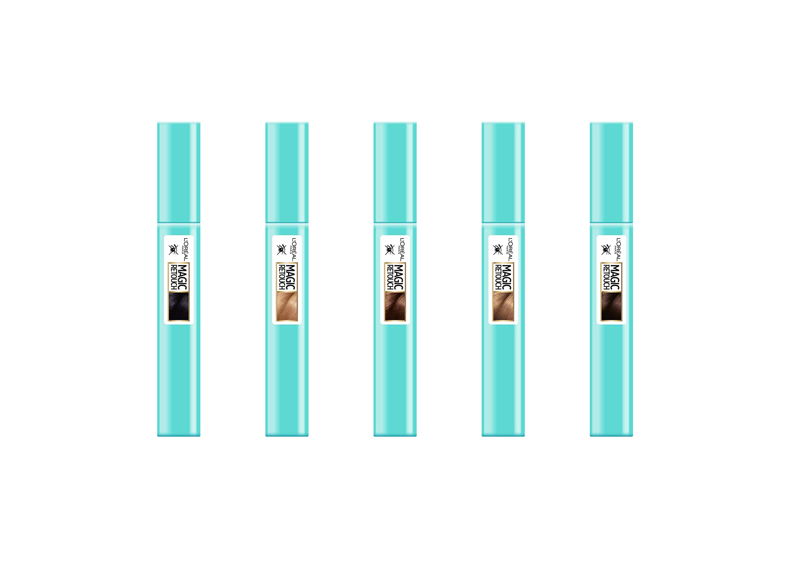 L’ORÉAL PARIS - Mascara Précision Correcteur de Cheveux Blancs - Magic Retouch - Châtain - 8ml